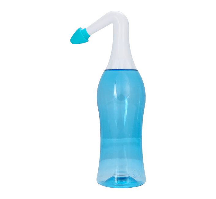 hot sinus rinse bottle